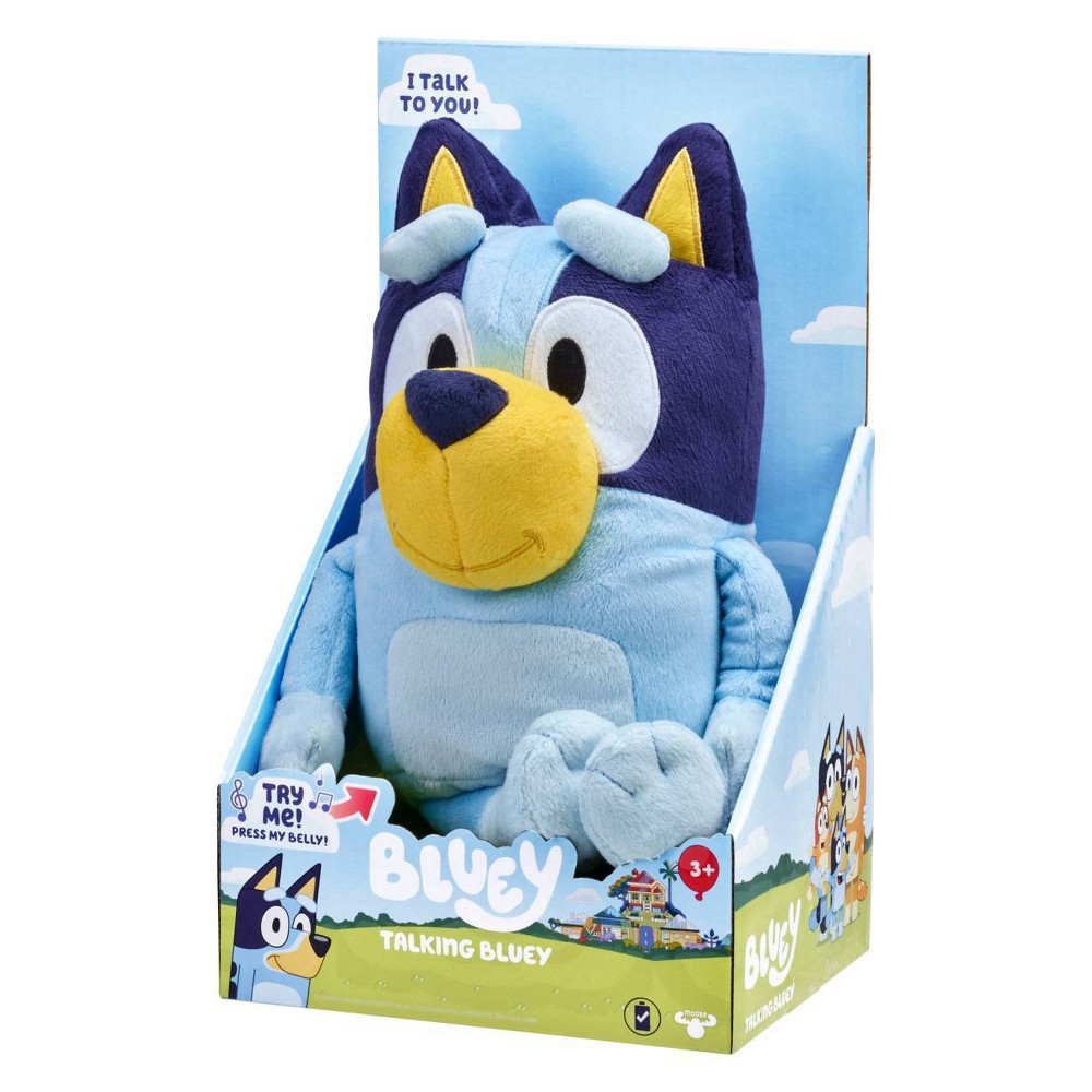 slide 25 of 25, Bluey Sound Effects Talking Stuffed Plush, 1 ct
