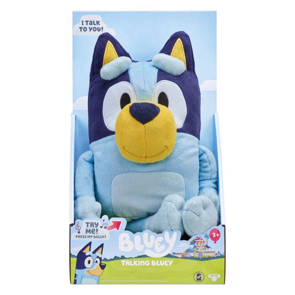 slide 13 of 25, Bluey Sound Effects Talking Stuffed Plush, 1 ct