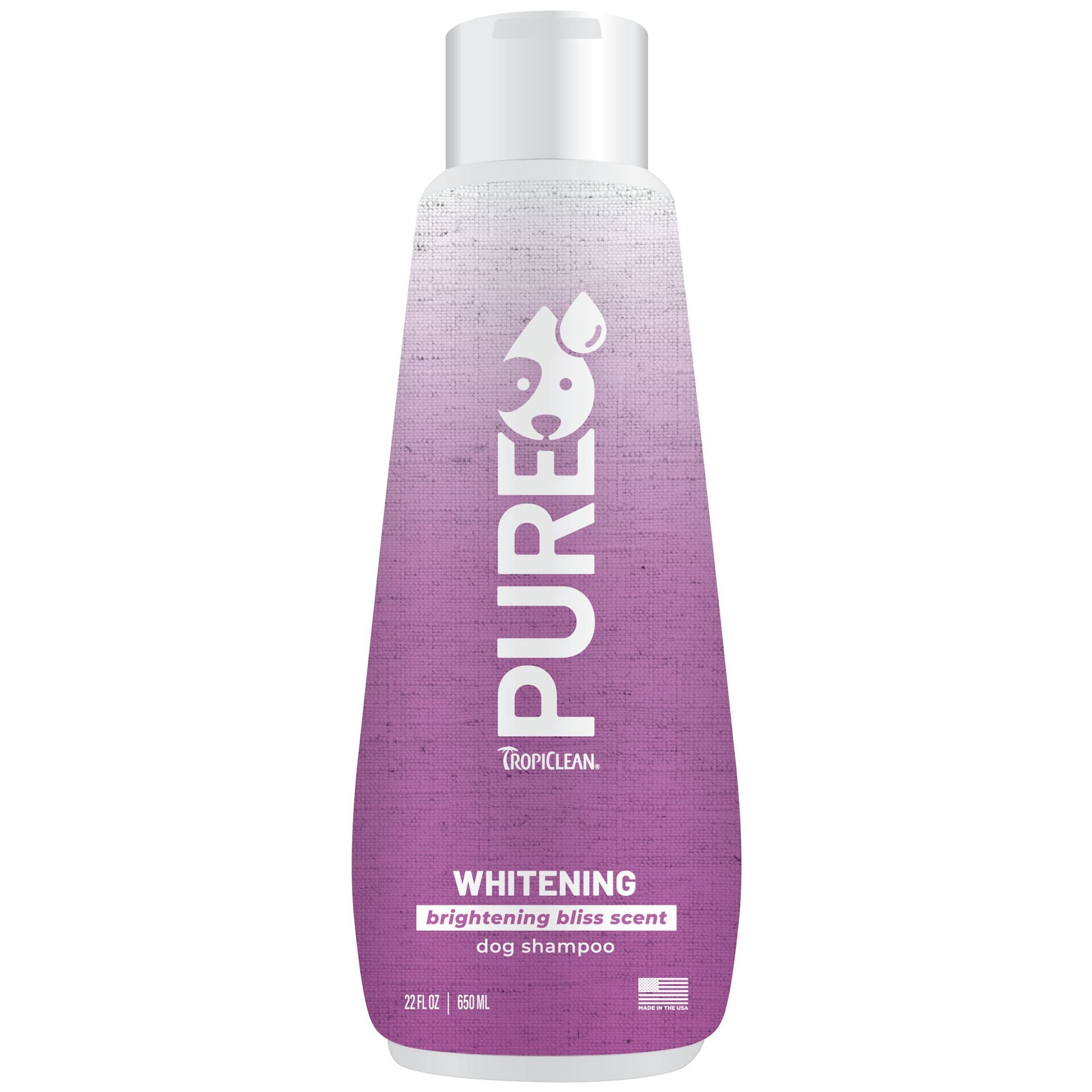 slide 1 of 1, TropiClean PURE Brightening Bliss Whitening Shampoo for Dogs, 22 fl. oz., 22 fl oz