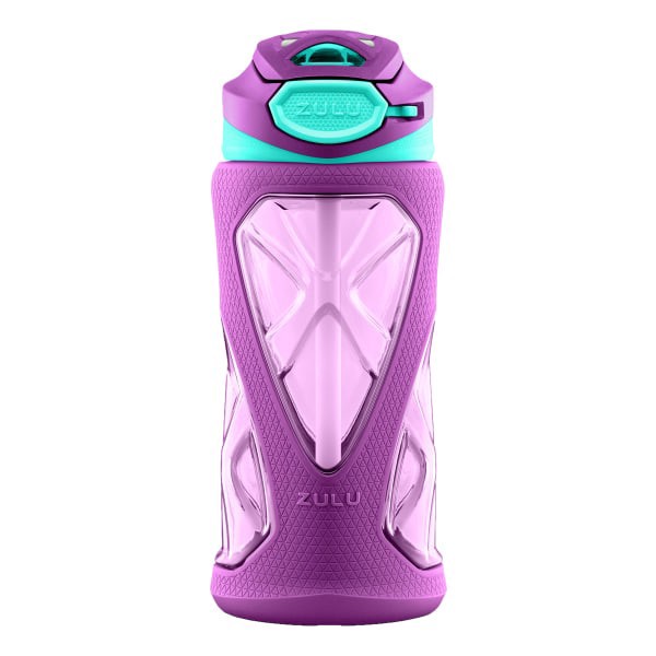 slide 5 of 8, ZULU Torque Water Bottle, 16 Oz, Purple, 1 ct