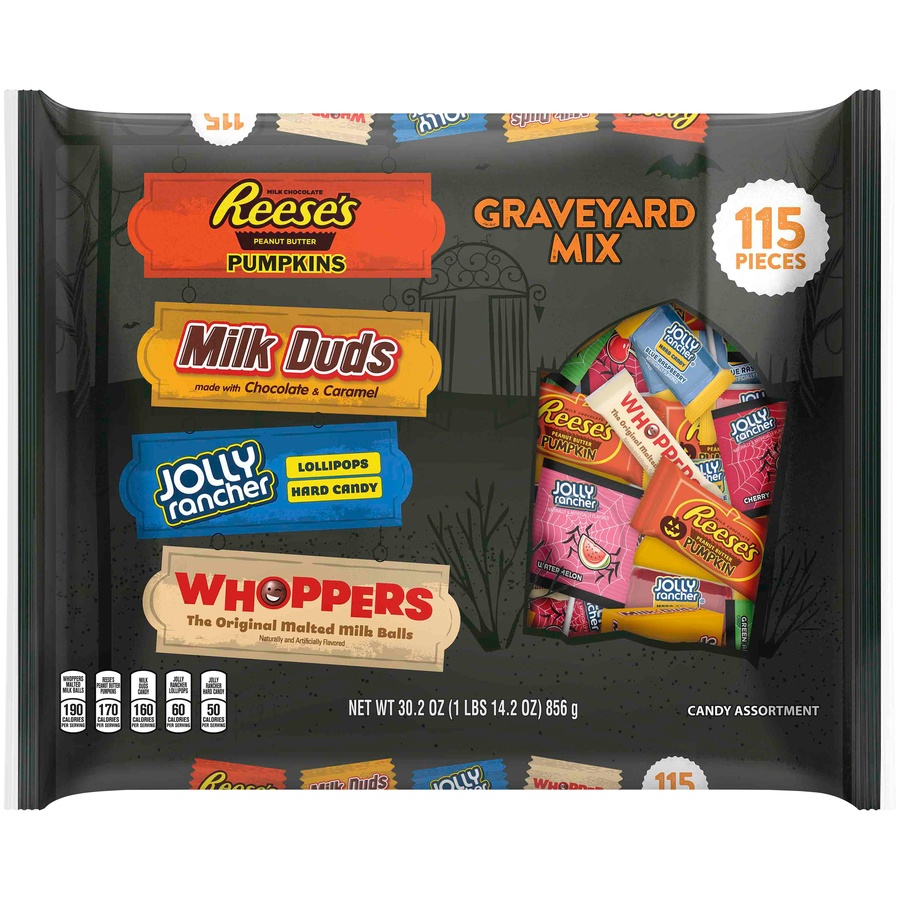 slide 1 of 1, Hersheys Halloween Assortment 115 Pieces, 30.2 oz