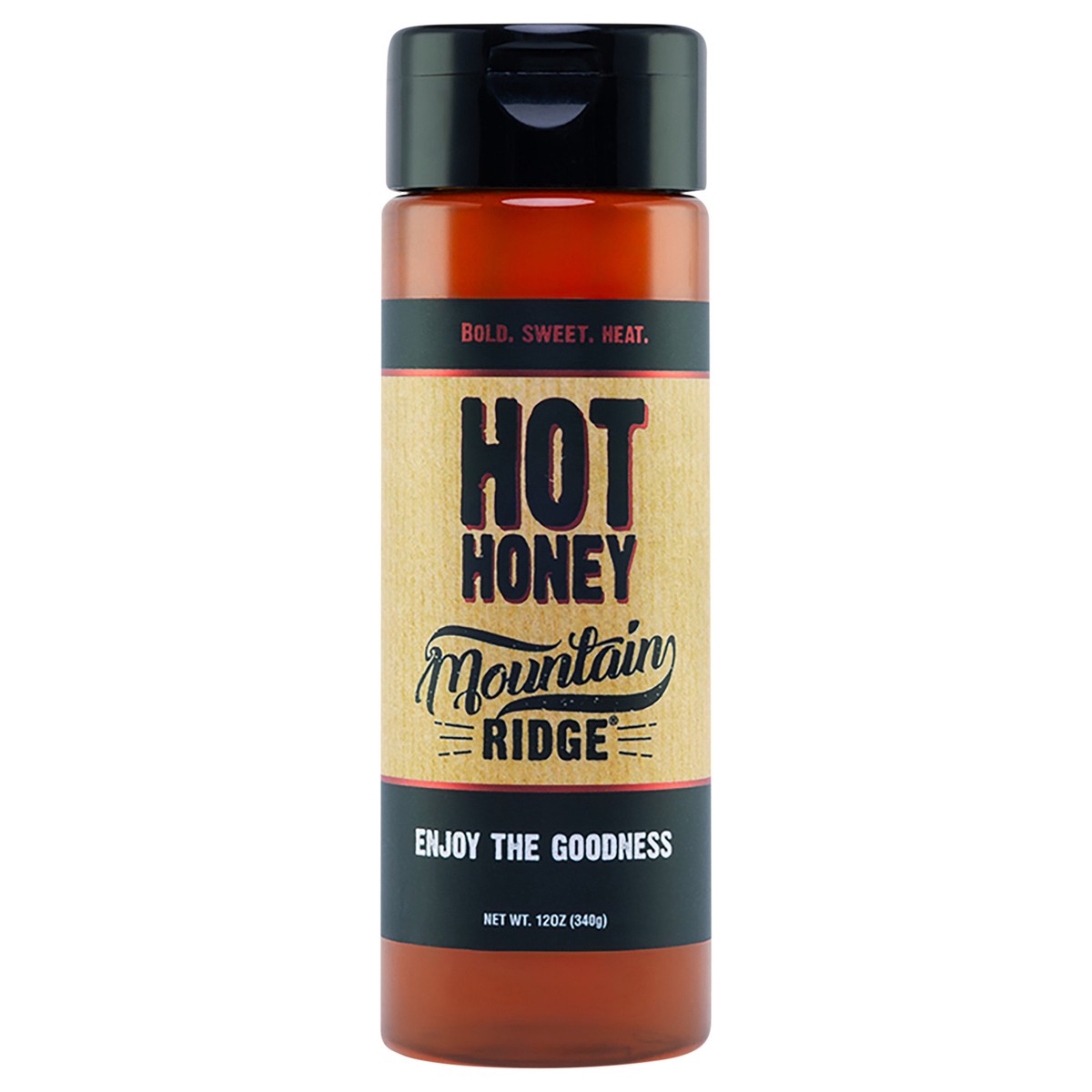 slide 4 of 10, Mountain Ridge Hot Honey, 12 oz
