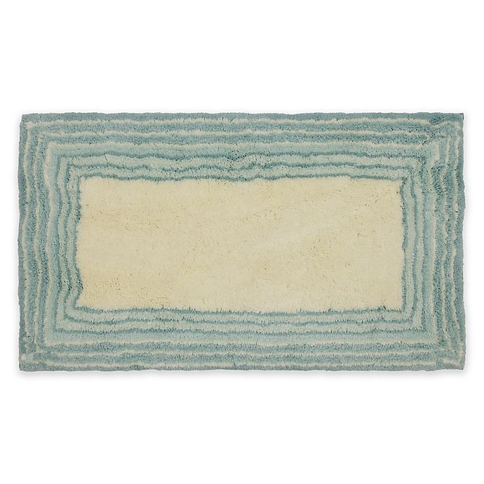 slide 1 of 4, Mohawk 20 x 34'' Dimensions Shag Bath Rug - Aqua'', 1 ct