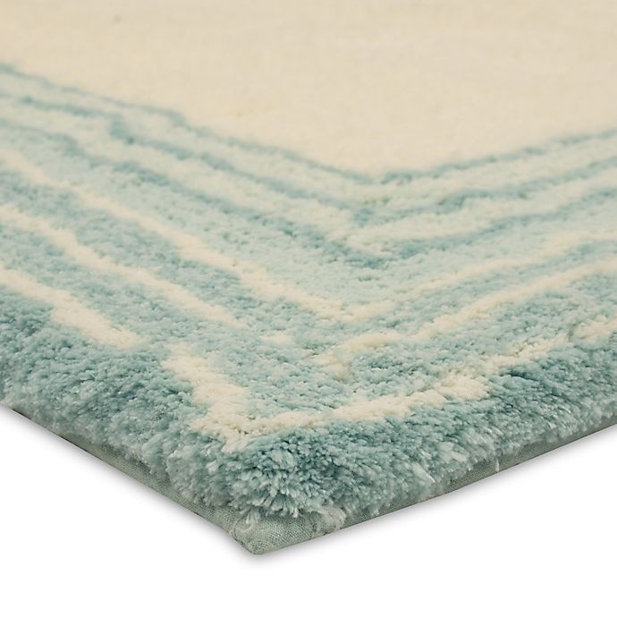 slide 3 of 4, Mohawk 20 x 34'' Dimensions Shag Bath Rug - Aqua'', 1 ct