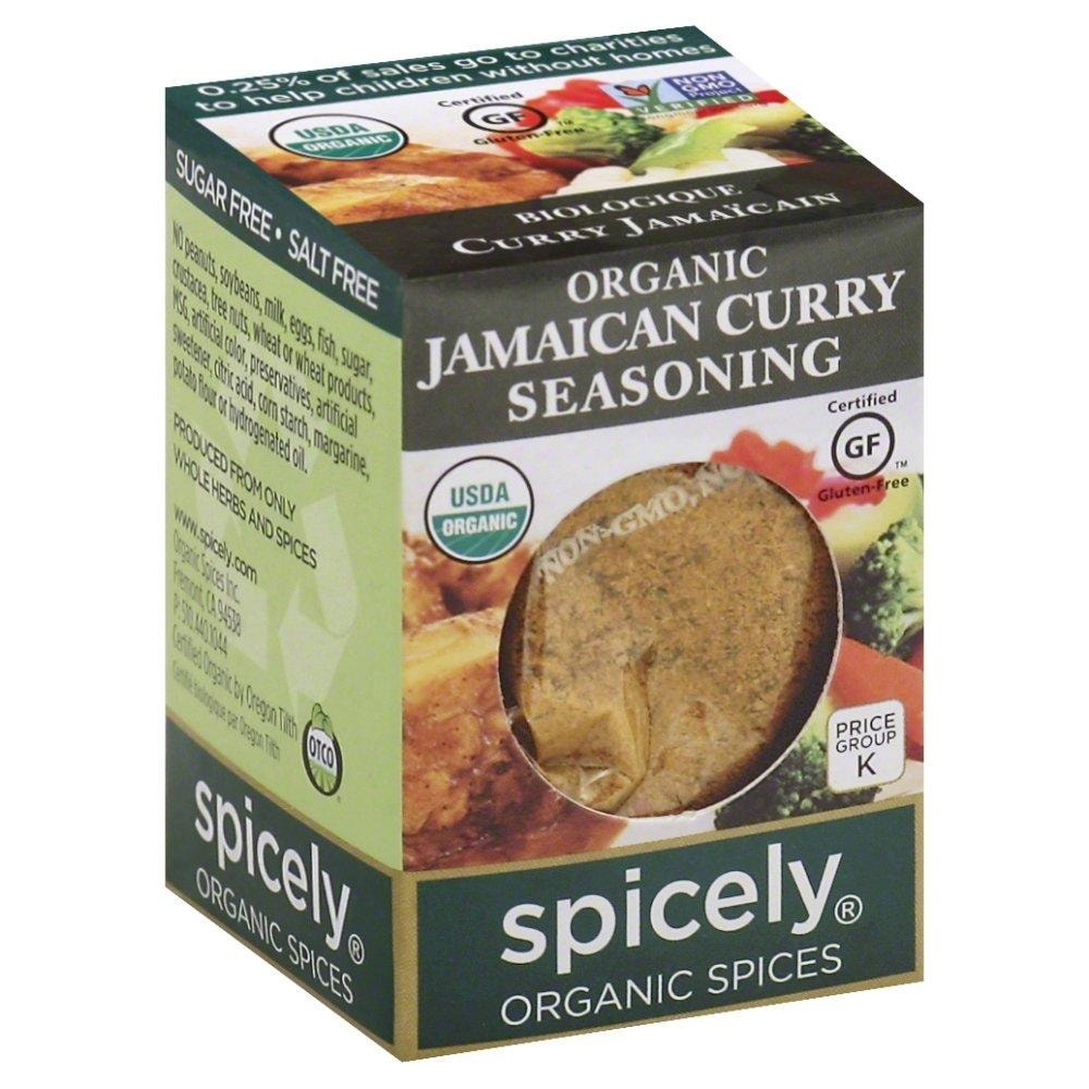 slide 1 of 1, Spicely Organic Spices Jamaican Curry Seasoning, 0.4 oz