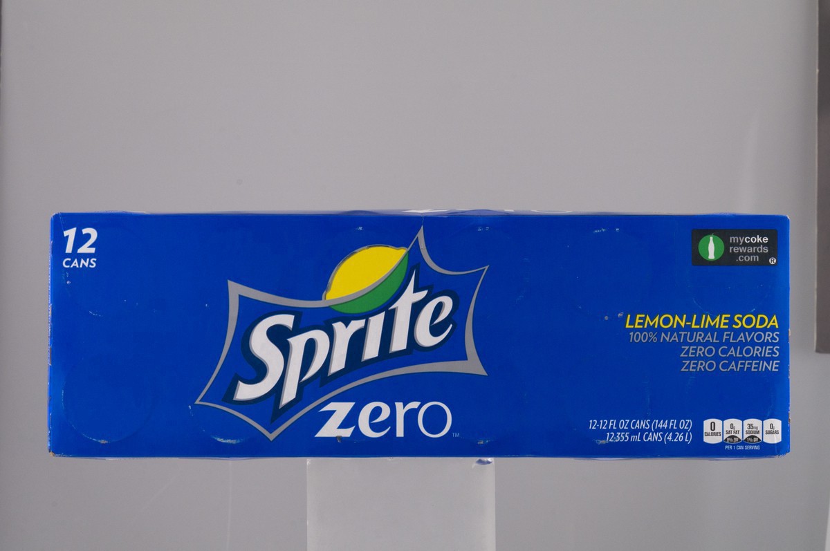 slide 2 of 7, Sprite Zero Soft Drink, 12 ct