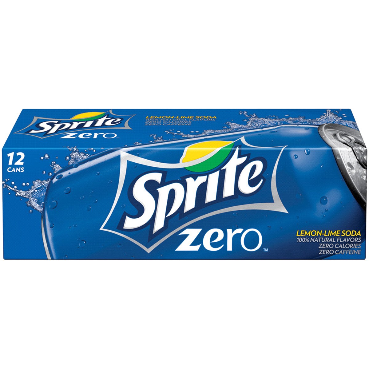 slide 1 of 7, Sprite Zero Soft Drink, 12 ct