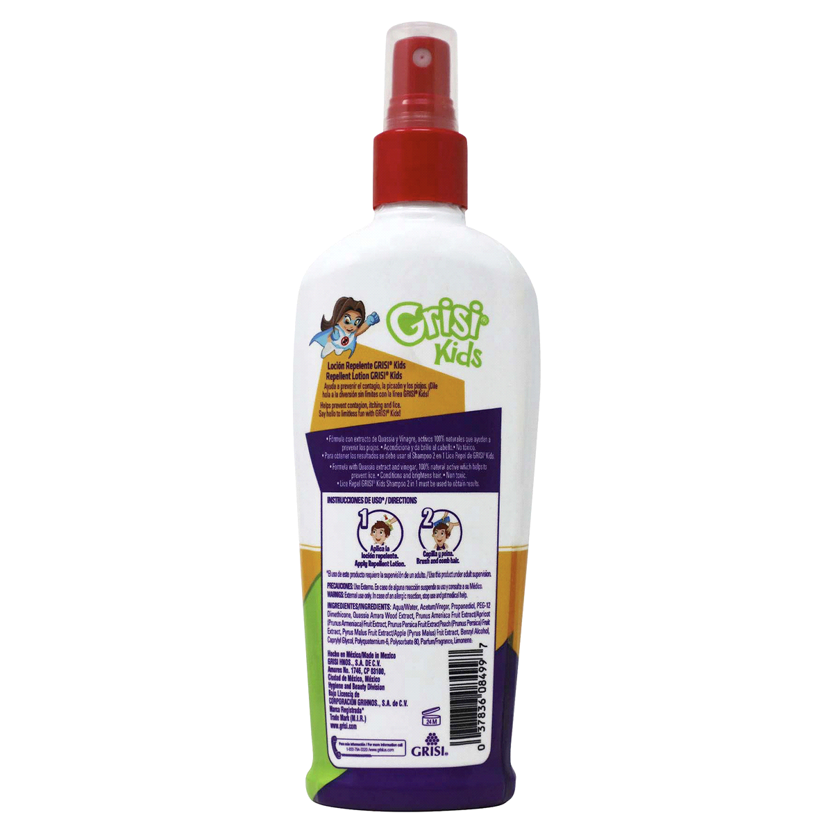 slide 5 of 5, Grisi Kids Lice Repel Lotion, 8.4 oz