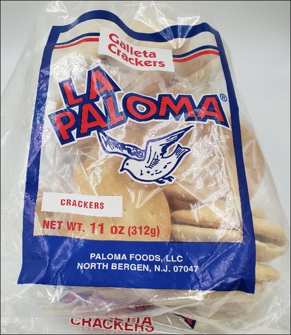 slide 1 of 1, La Paloma Crackers, 11 oz