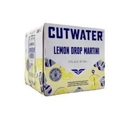 Cutwater Spirits Lemon Drop Martini 4 - 12 fl oz Cans