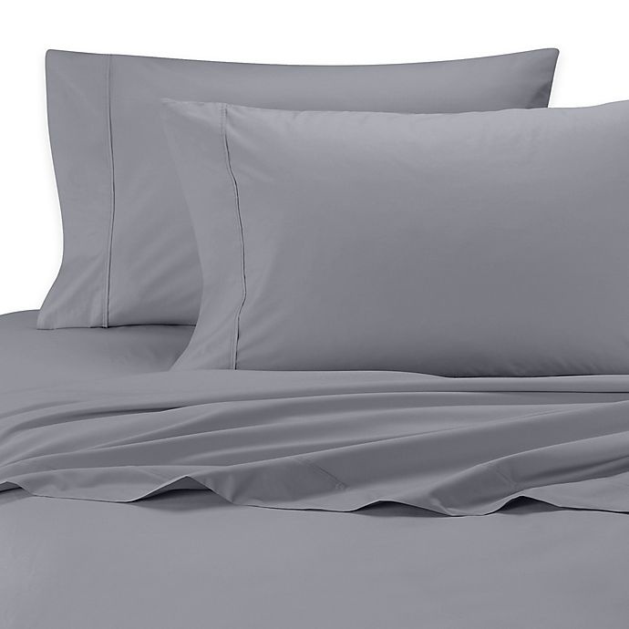 slide 1 of 1, SHEEX 100% Viscose Made from Bamboo Standard Pillowcases - Grey, 2 ct