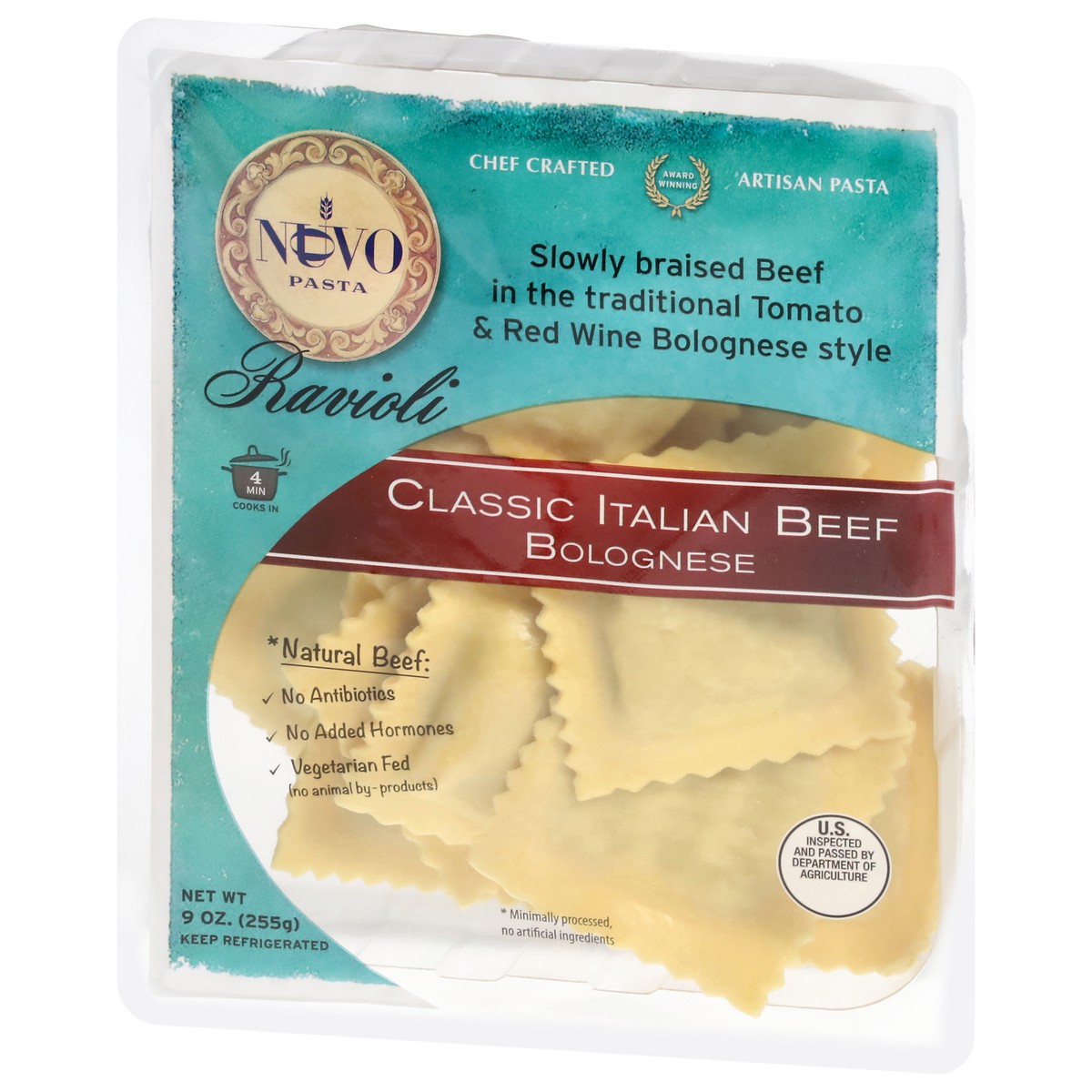 slide 7 of 13, Nuovo Classic Italian Beef Bolognese Ravioli 9 oz, 9 oz