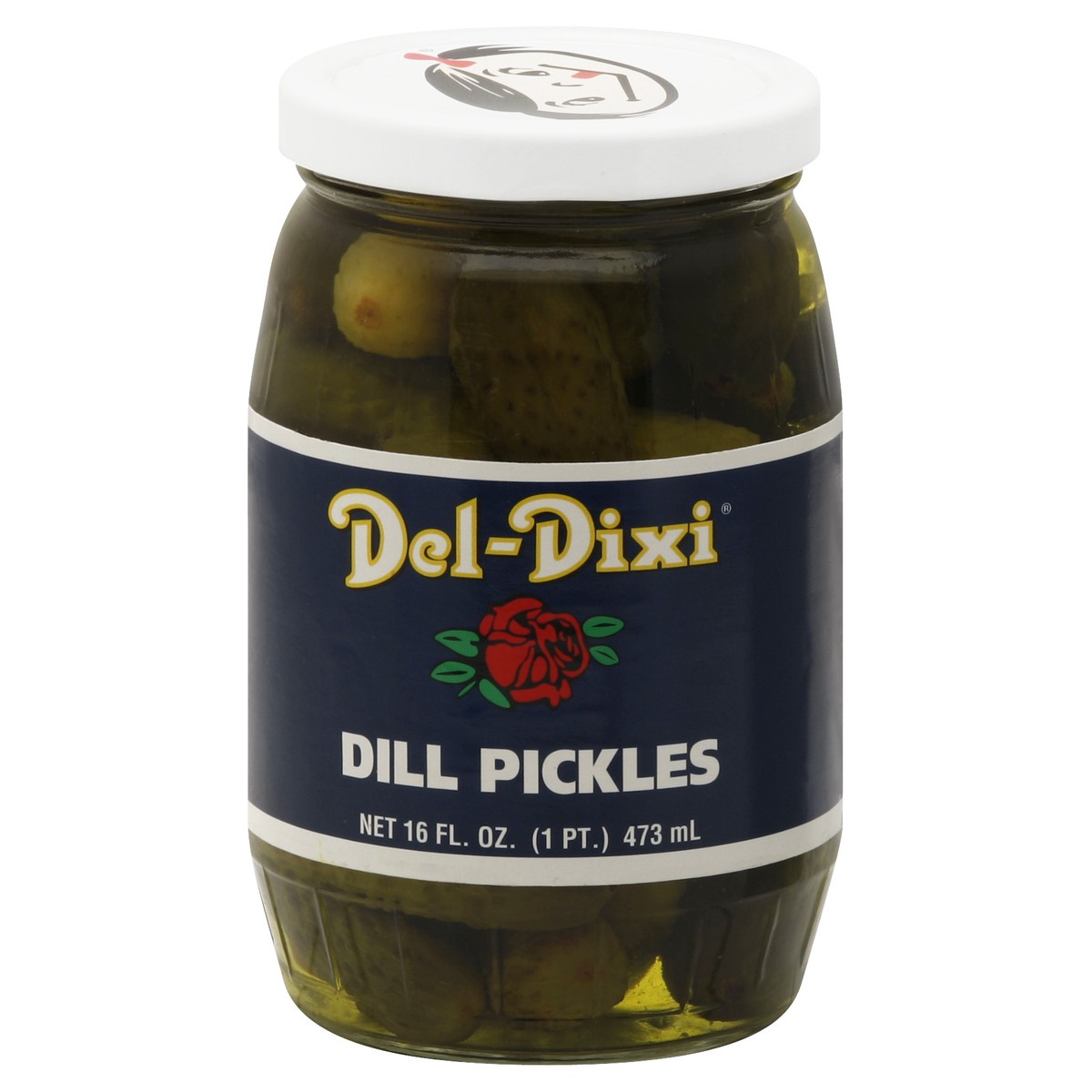 slide 2 of 2, Del-Dixi Pickles 16 oz, 16 oz
