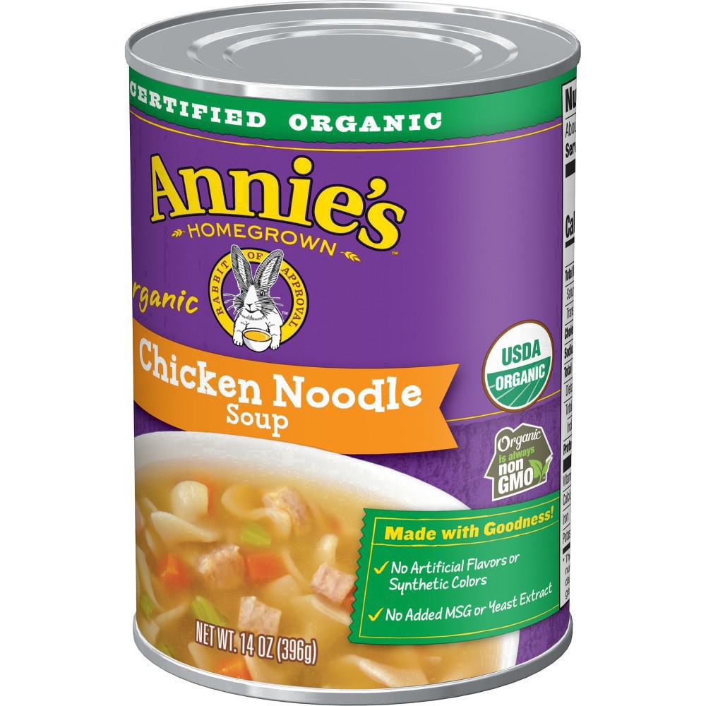 slide 38 of 58, Annies Homegrown Organic Chicken Noodle Soup, 14 oz