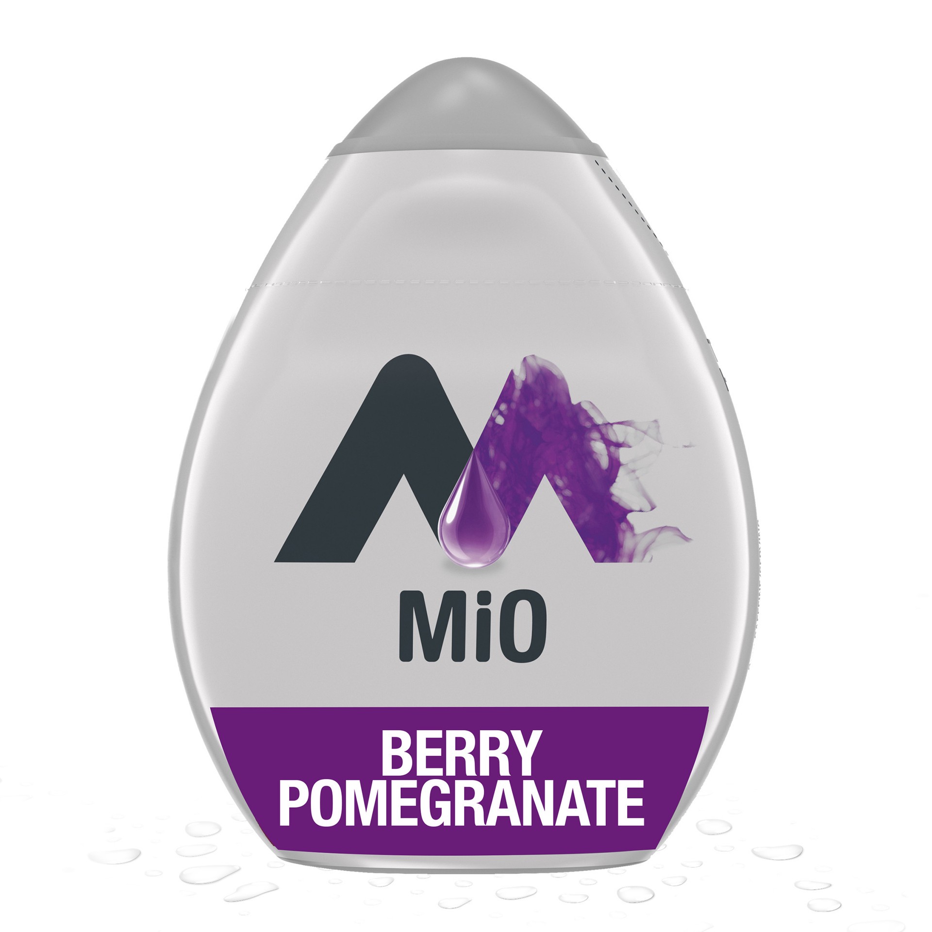 slide 1 of 2, MiO Berry Pomegranate Naturally Flavored with other natural flavors Liquid Water Enhancer Drink Mix Bottle, 1.62 fl oz