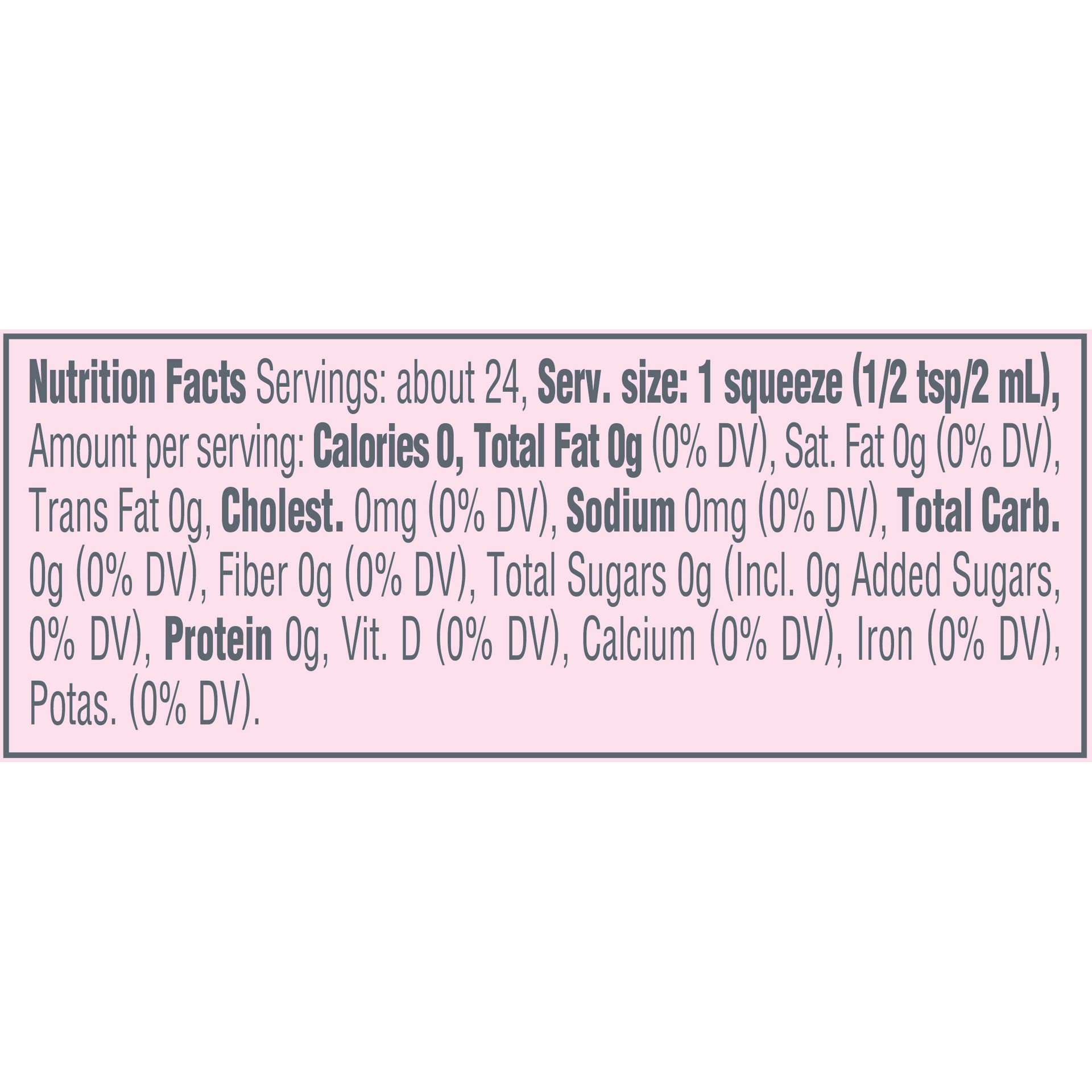 MiO Berry Pomegranate Naturally Flavored with other natural flavors