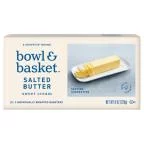 Bowl & Basket Butter Sweet Cream Salted - 4 ct