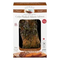 Cedar Bay Maple & Smoked Pepper Cedar Planked Atlantic Salmon