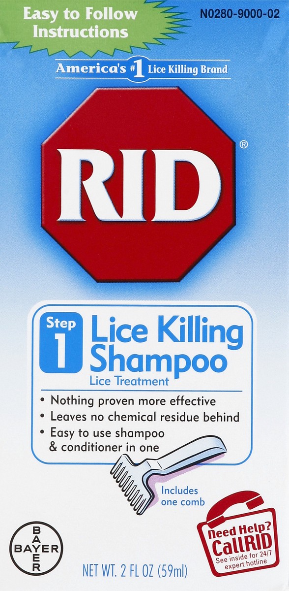slide 4 of 5, Rid For Lice, 2 oz