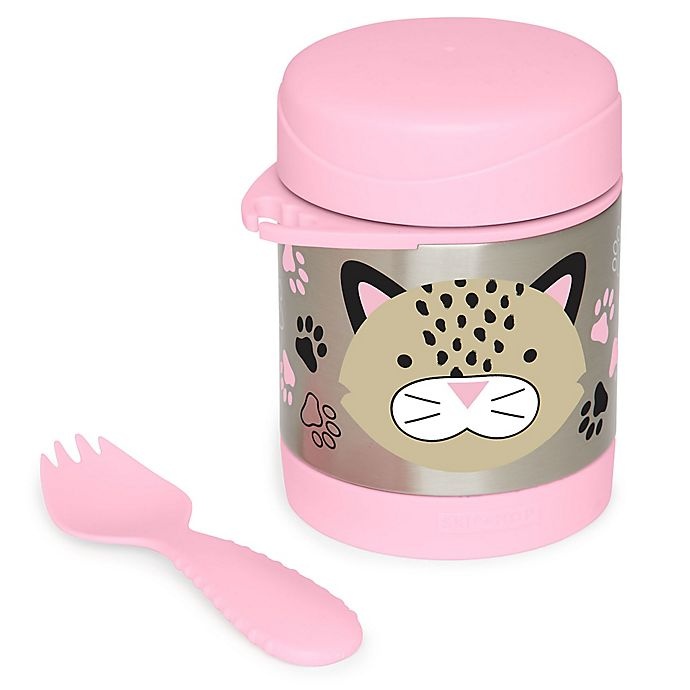 slide 2 of 5, Skip Hop SKIP*HOP Zoo Insulated Leopard Food Jar, 1 ct