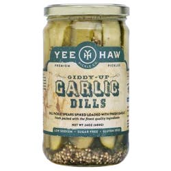 Yee-Haw Pickle Co. Giddy Up Garlic Dill Pickles