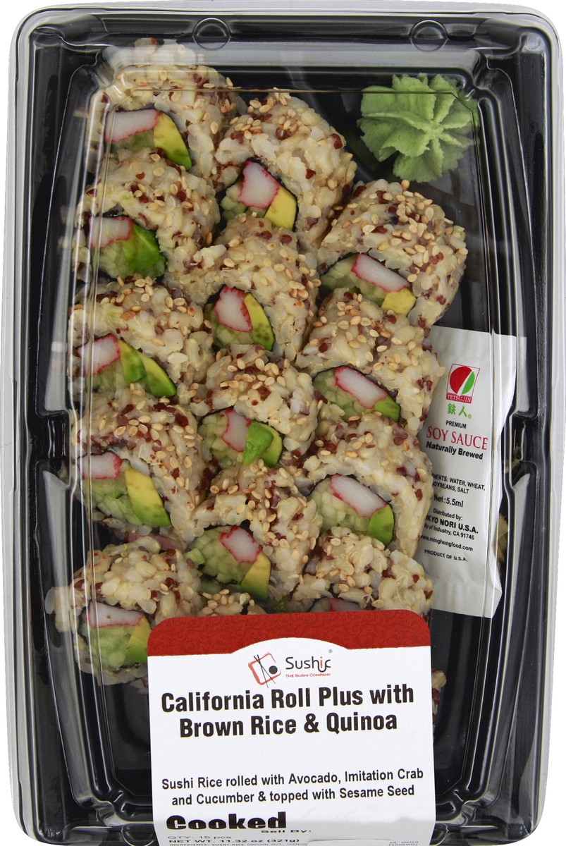 slide 3 of 4, Sushic California Roll Plus 15 ea, 11.32 oz