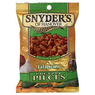 slide 1 of 3, Snyder's of Hanover Pretzel Pieces, Jalapeno, 3.5 oz