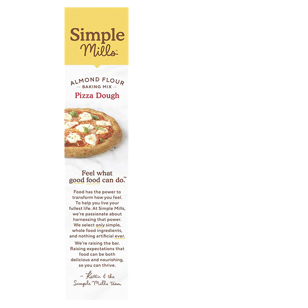 slide 2 of 13, Simple Mills Almond Flour Pizza Dough Baking Mix 9.8 oz, 9.8 oz