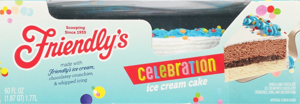 slide 7 of 14, Friendly's Celebration Ice Cream Cake 60 fl oz, 60 fl oz