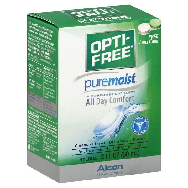 slide 1 of 2, Opti-Free Alcon Opti Disinfectant Soltn, 2 fl oz