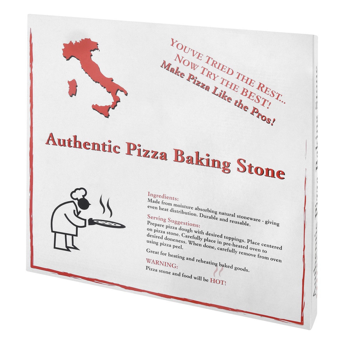 slide 5 of 11, Harold Import Co. Authentic Pizza Baking Stone 1 ea, 1 ct