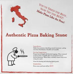 Harold Import Co. Co. Authentic Pizza Baking Stone, 1 ea