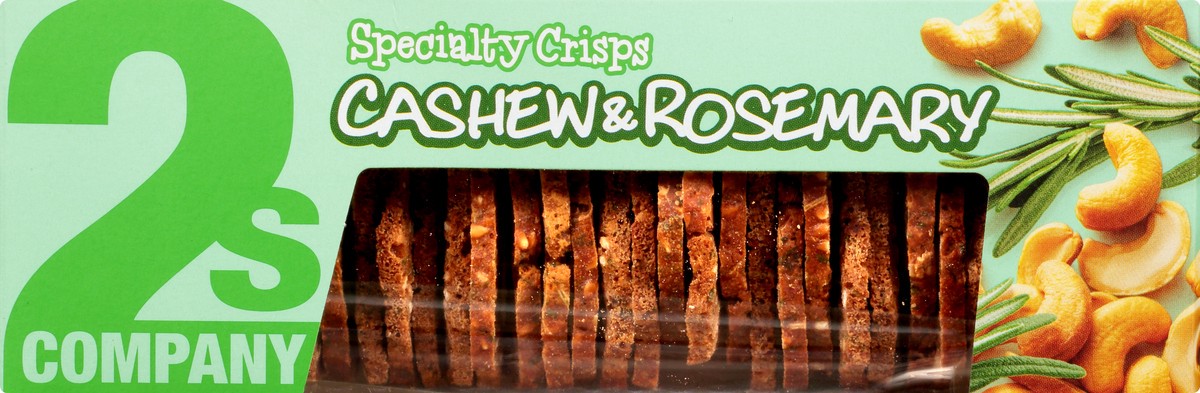 slide 9 of 9, 2S Company Crisp Cashew And Rosemary, 5.3 oz