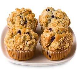Bakery Blueberry Muffins - 4 Count