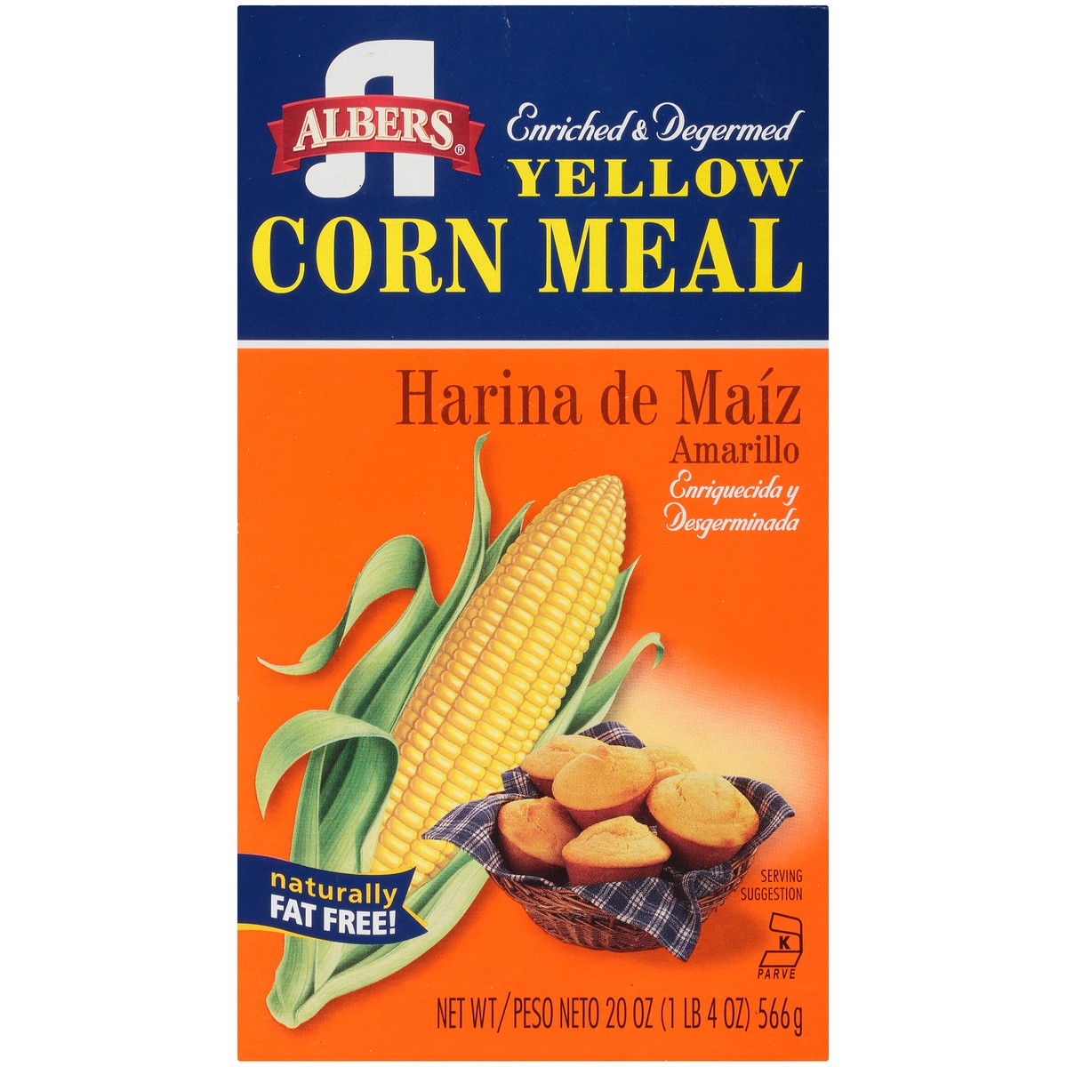 slide 11 of 12, Albers Corn Meal, 20 oz