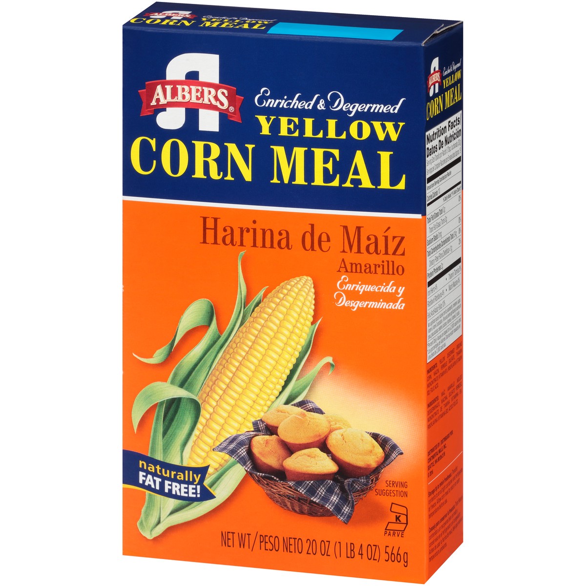 slide 2 of 12, Albers Corn Meal, 20 oz