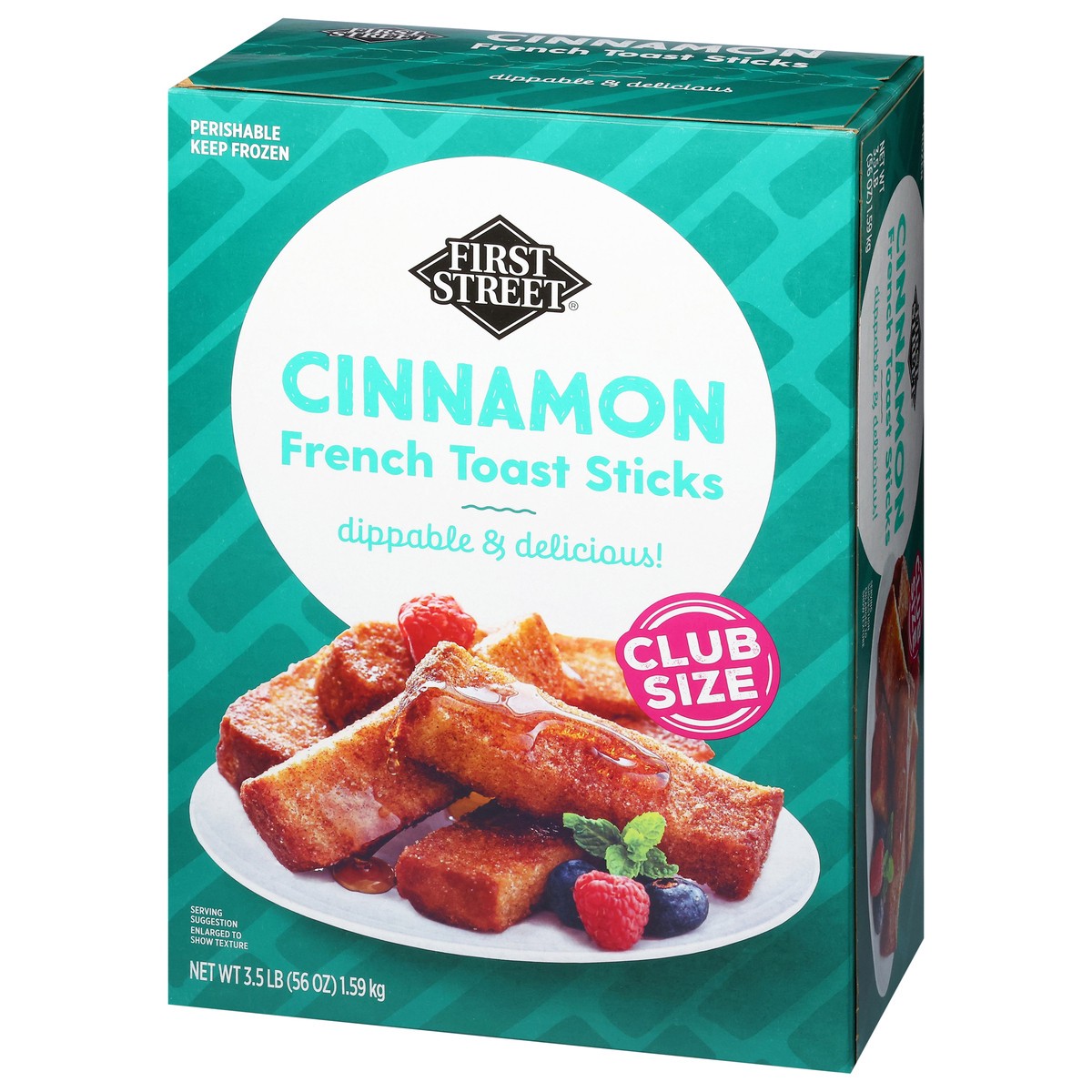 slide 10 of 17, First Street Cinnamon French Toast Sticks, 56 oz
