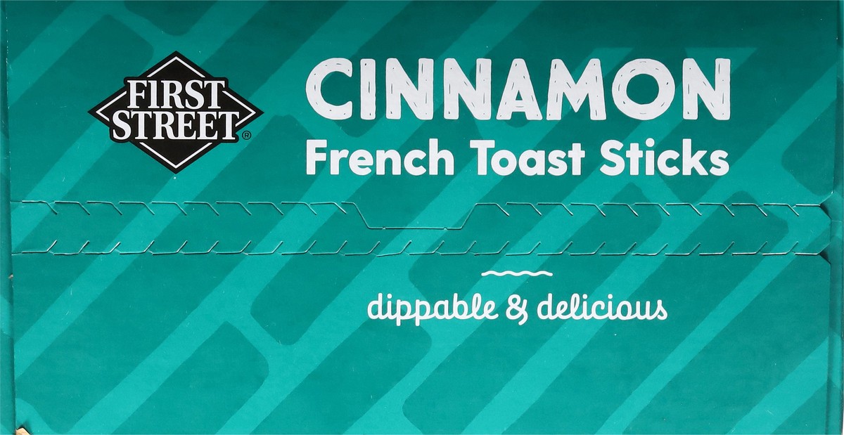slide 9 of 17, First Street Cinnamon French Toast Sticks, 56 oz