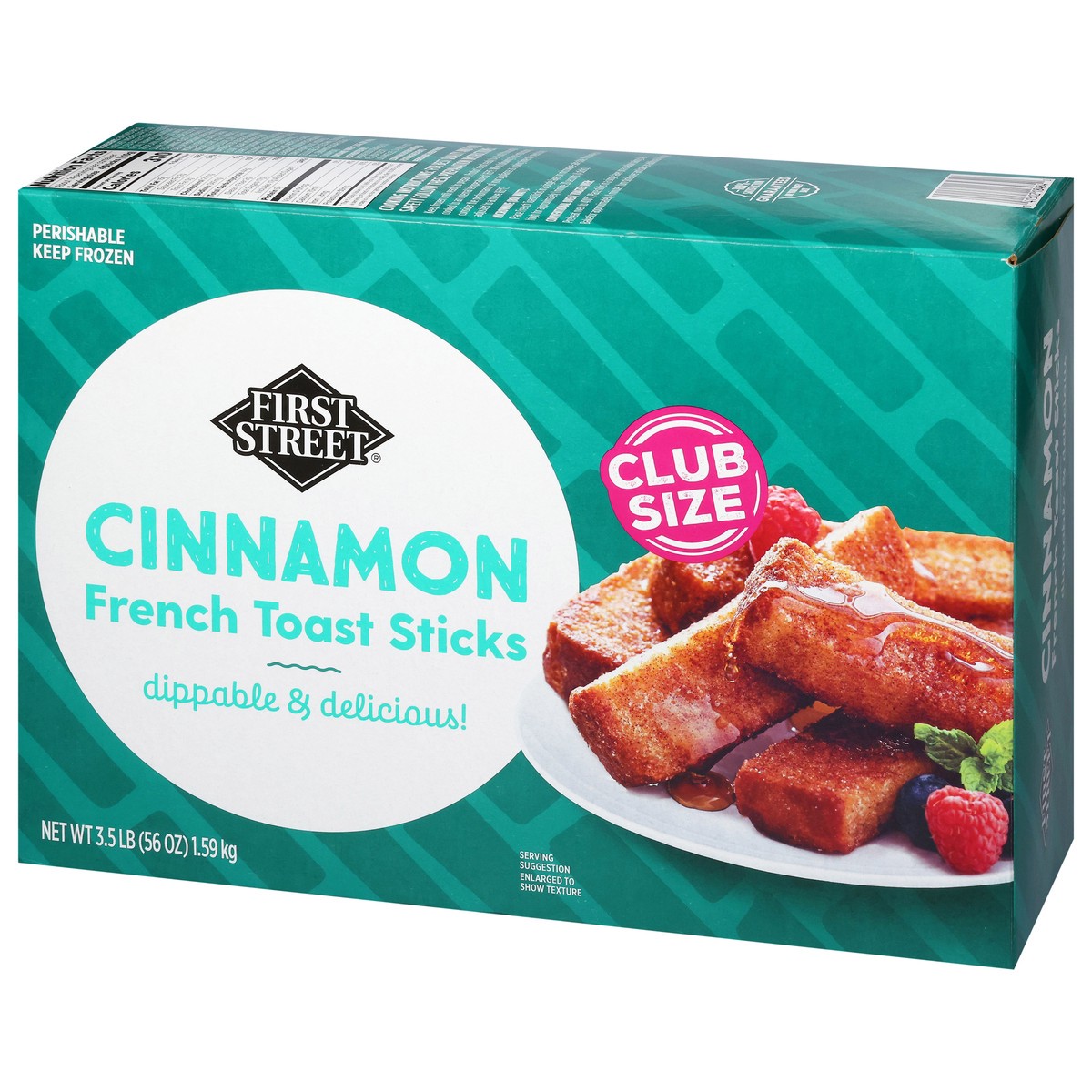 slide 15 of 17, First Street Cinnamon French Toast Sticks, 56 oz