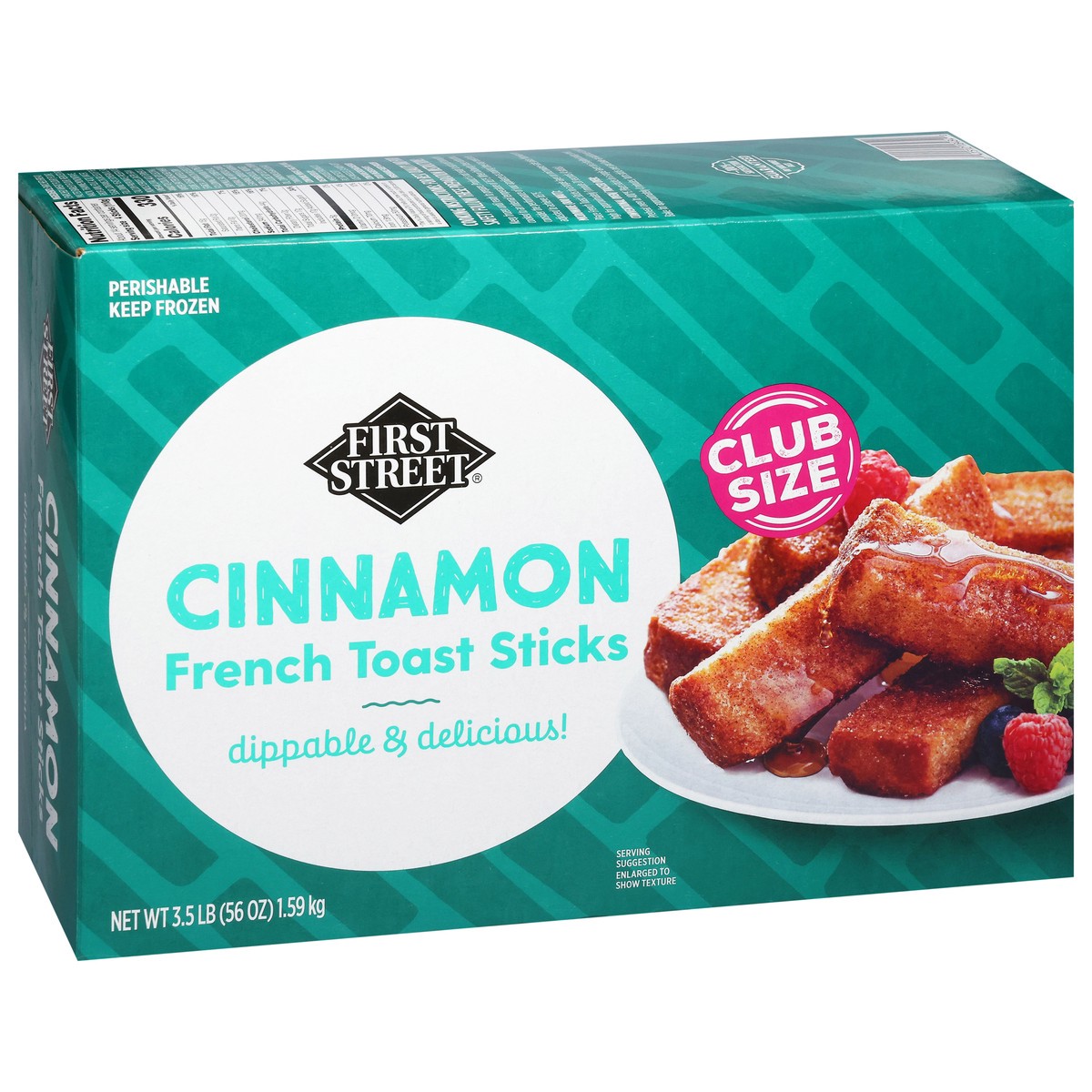 slide 3 of 17, First Street Cinnamon French Toast Sticks, 56 oz