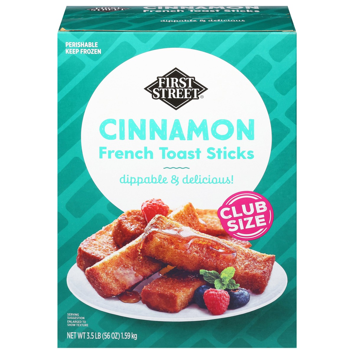 slide 4 of 17, First Street Cinnamon French Toast Sticks, 56 oz
