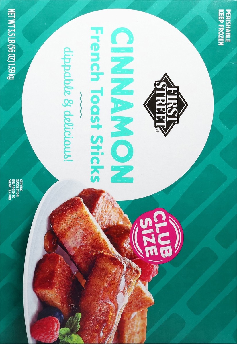 slide 11 of 17, First Street Cinnamon French Toast Sticks, 56 oz