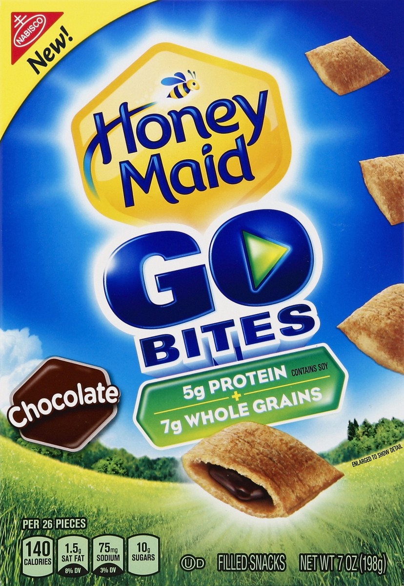slide 1 of 4, Honey Maid Filled Snacks 7 oz, 7 oz