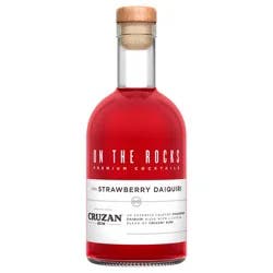 On The Rocks Cruzan Strawberry Daiquiri Ready to Drink Cocktail 375 ml