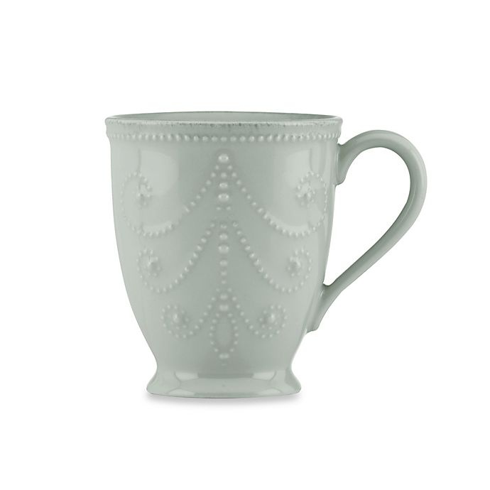 slide 1 of 1, Lenox French Perle Mug - Grey, 1 ct