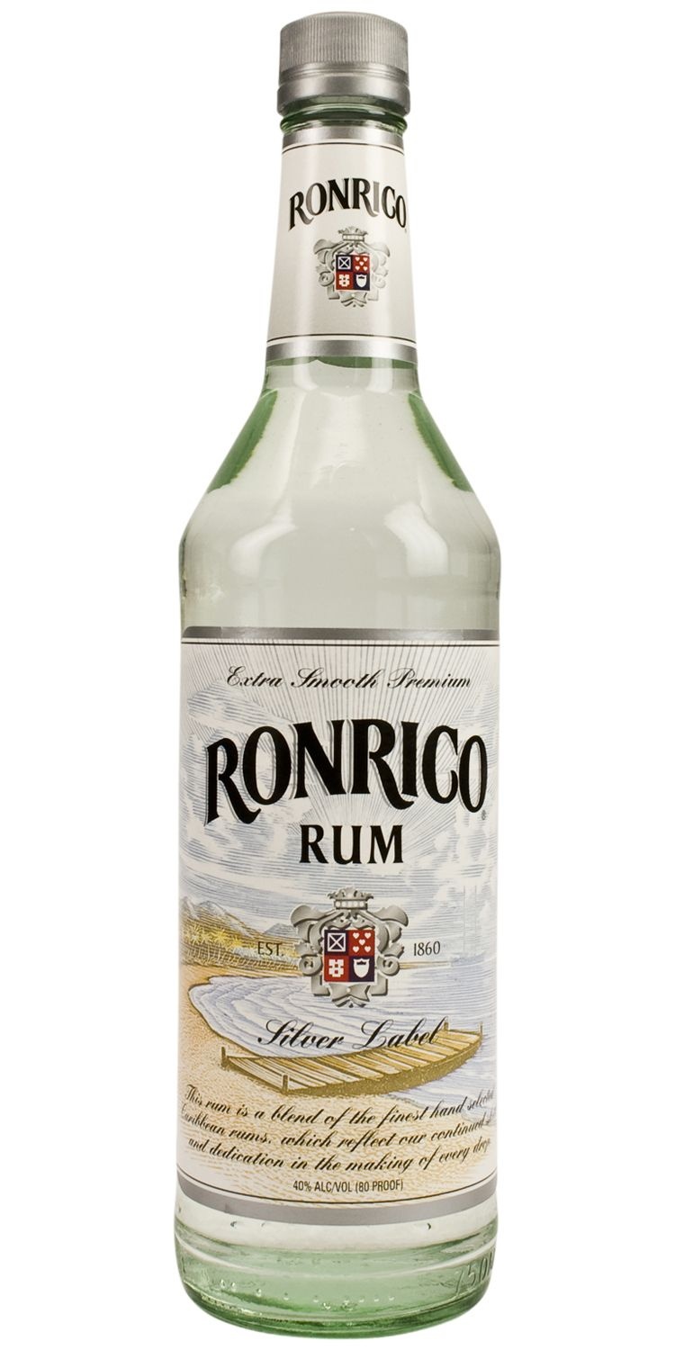 slide 1 of 1, Ronrico White Rum, 750 ml