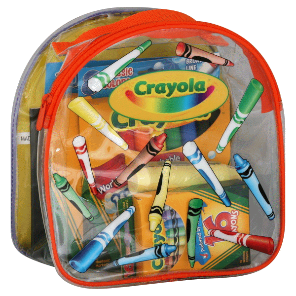 slide 1 of 1, Crayola Art Buddy Backpack, 1 ct