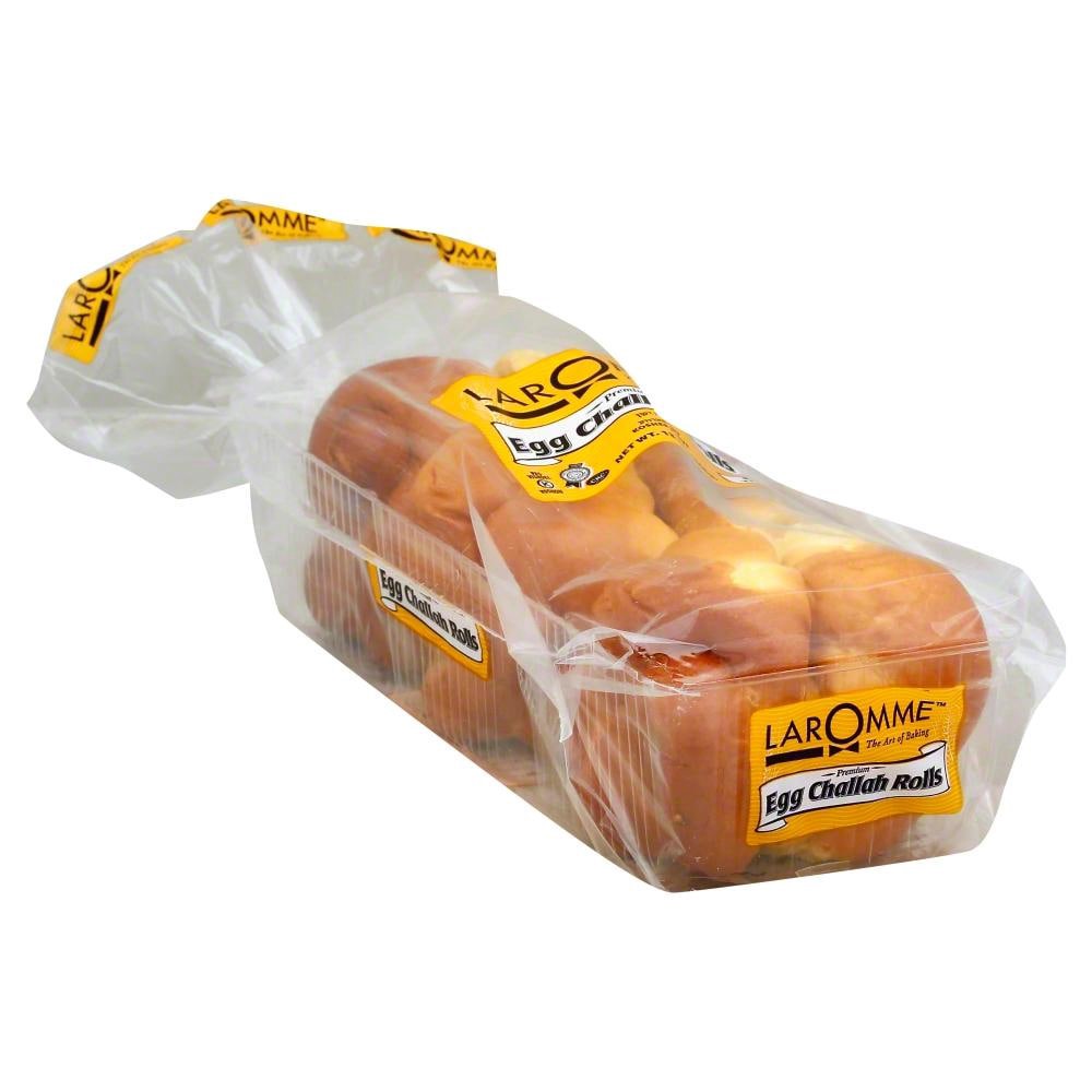 slide 1 of 5, Laromme Egg Challah Rolls 13 oz, 13 oz