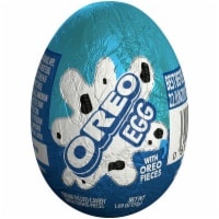 slide 1 of 1, Oreo Creme Filled Chocolate Candy Egg, 1.09 oz