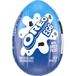 Oreo Creme Filled Chocolate Candy Egg